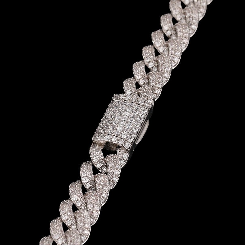 Ice Cuban Link Chain/Bracelet - 8mm