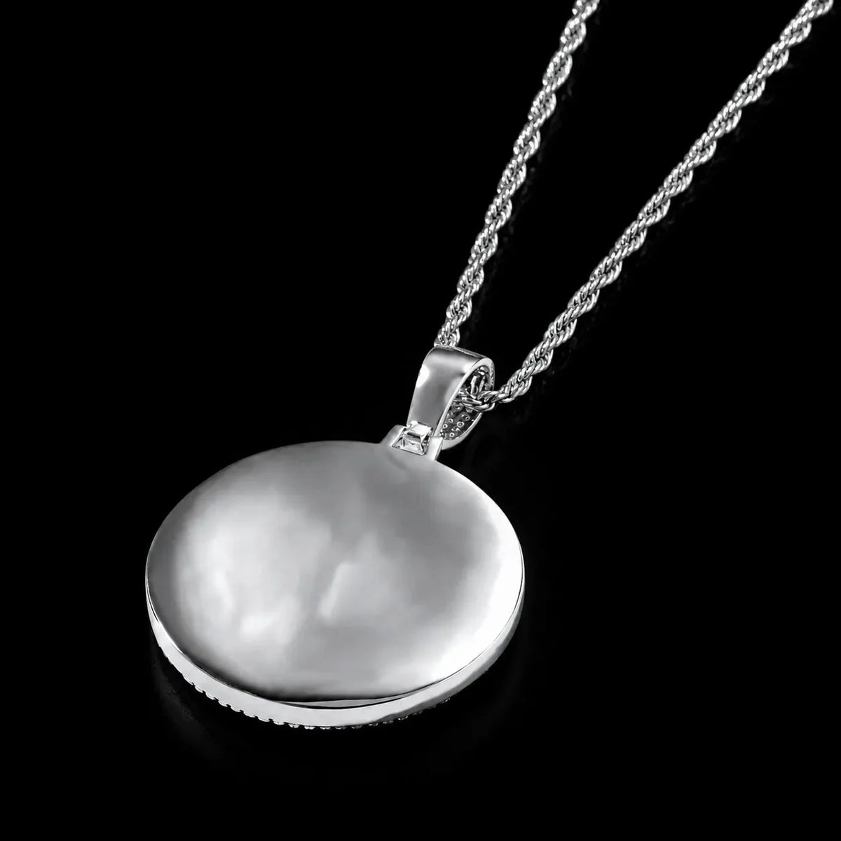 26-Letter Iced-Out Pendant - 50mm