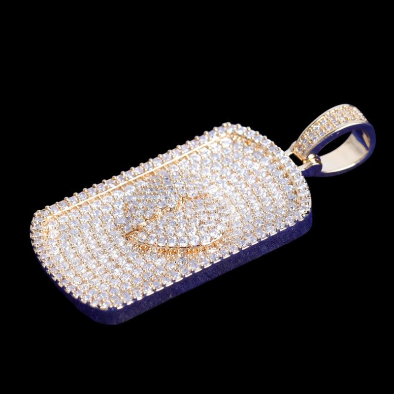 3D Custom Photo Broken Heart Dog Tags