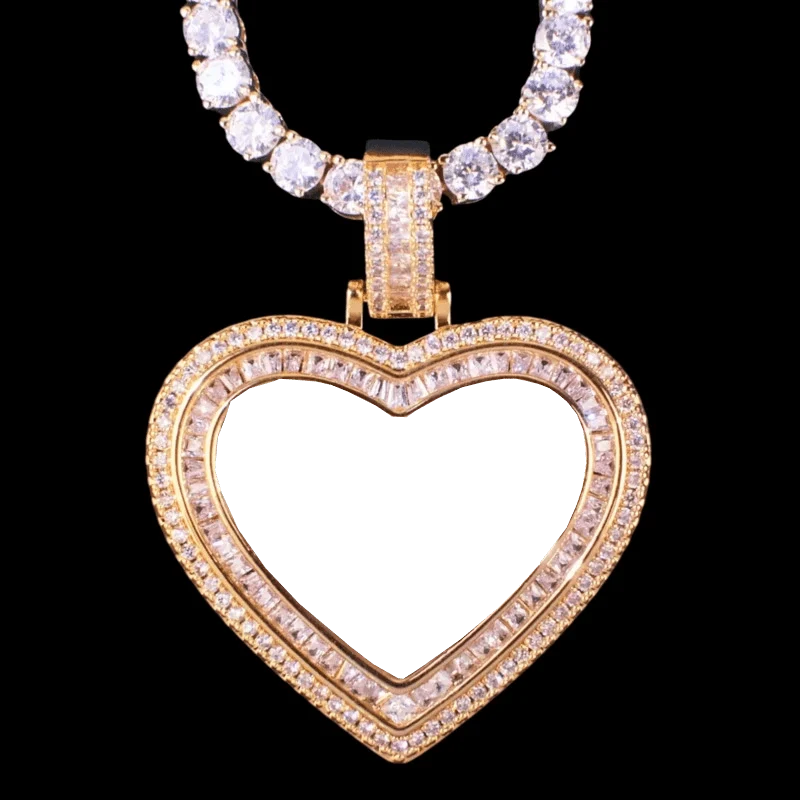3D Customized Photo Love Pendant -38mm