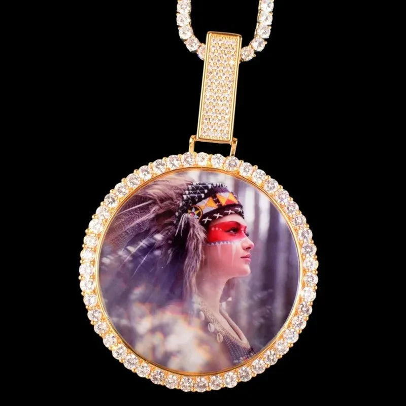 3D Photo Customized Pendant - 70mm