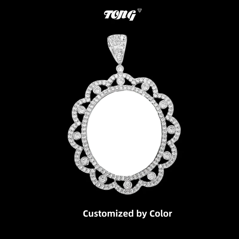 3D Sunflower Solid Photo Custom Commemorative Pendant - 40mm