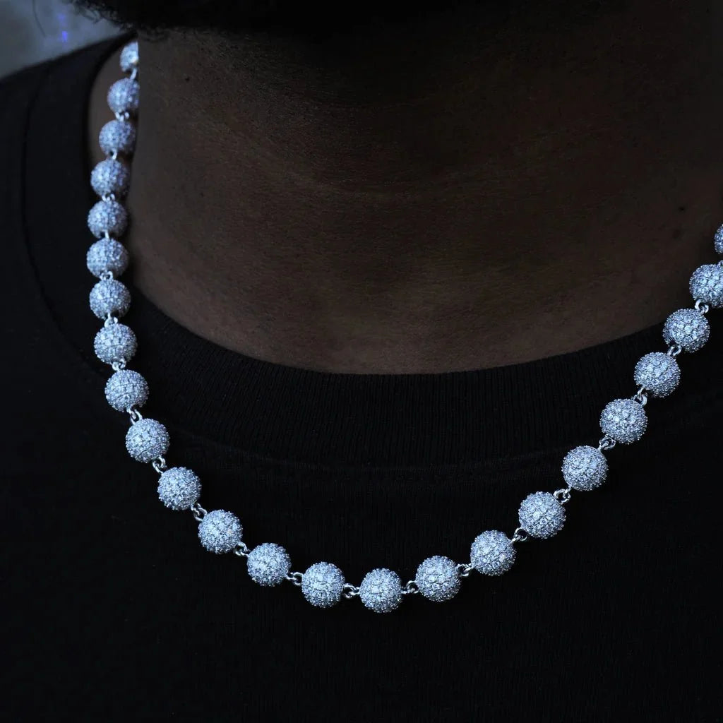 8mm Iced Beads Chain