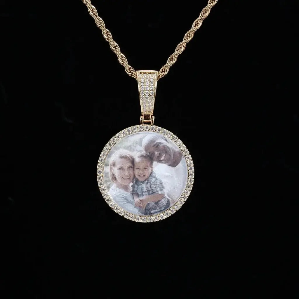 Custom Picture Round Pendant Style-1