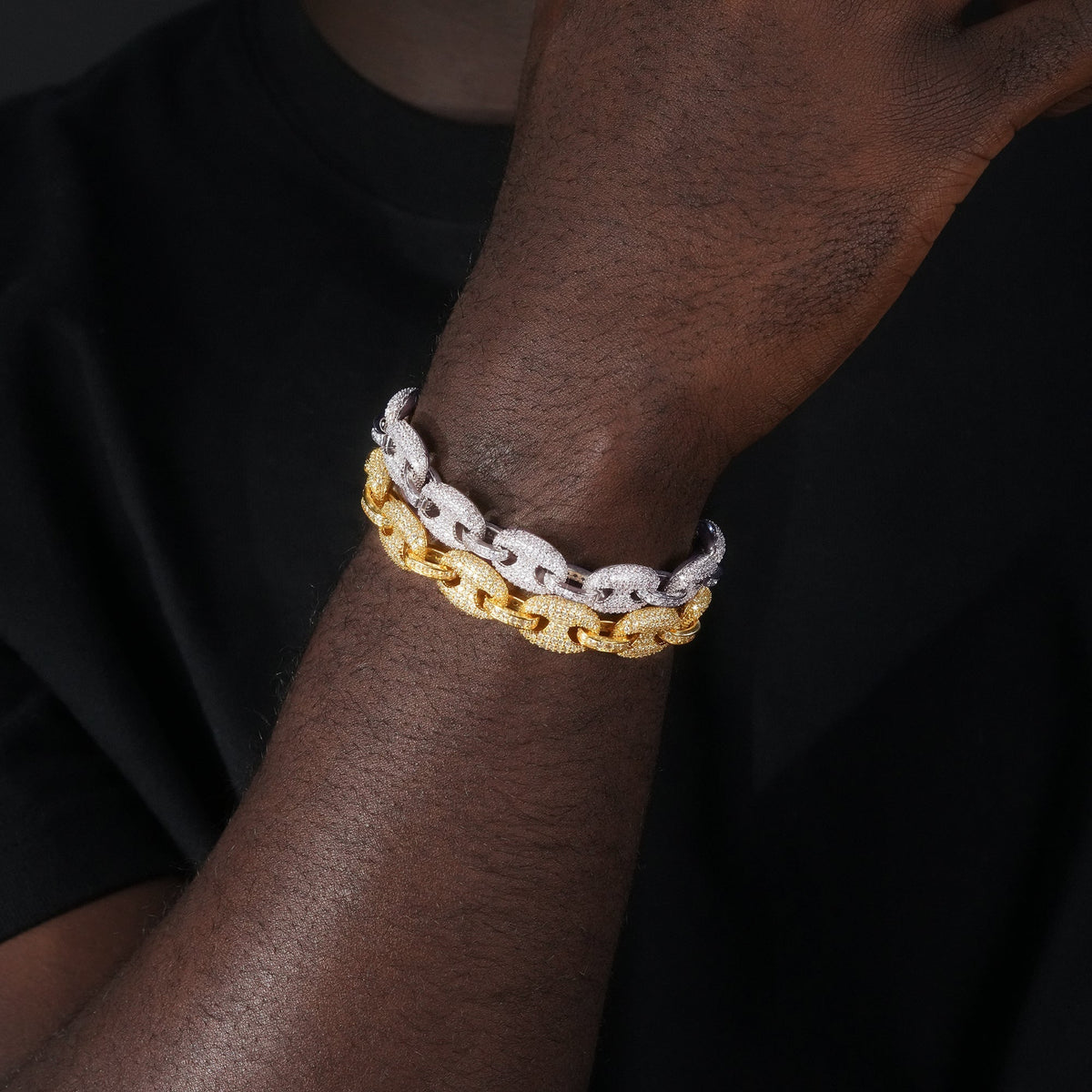 Iced Cuban Link Bracelet - 12mm