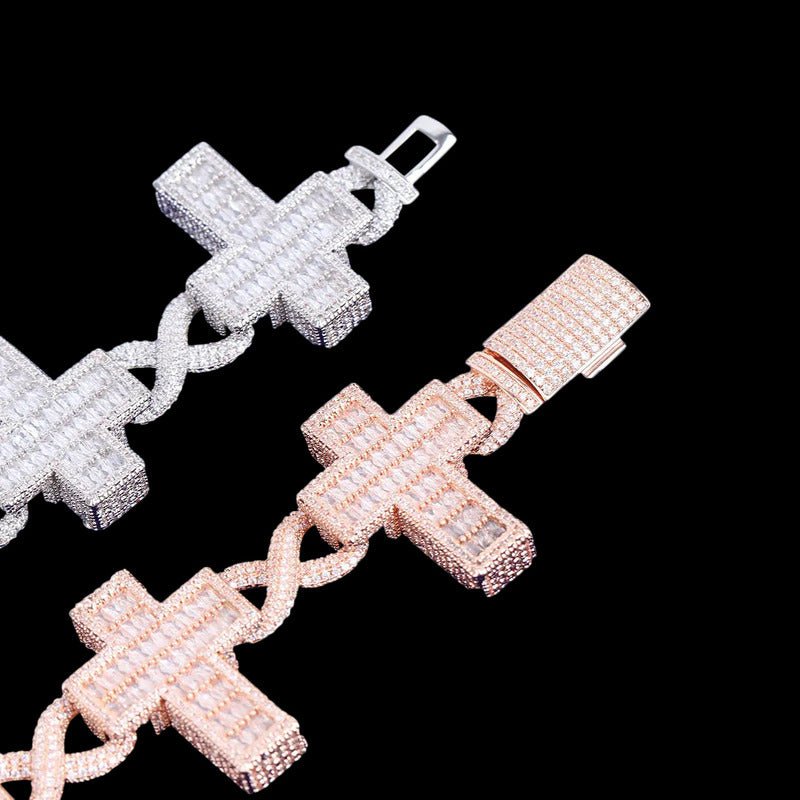 Ice Cross Cuban Chain - 18mm