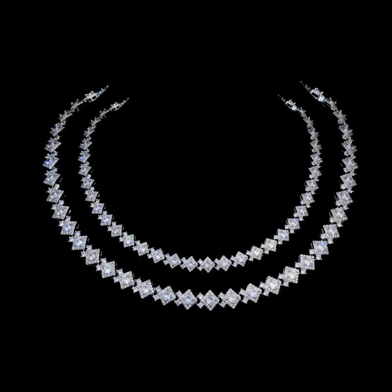 Ice Scale Chain In White Gold