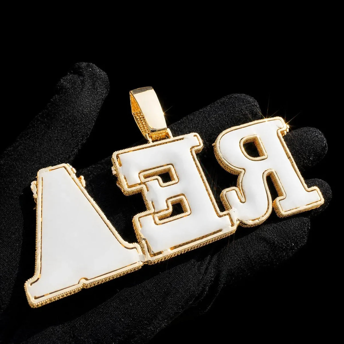 Custom Thorn-Style Letter Pendant