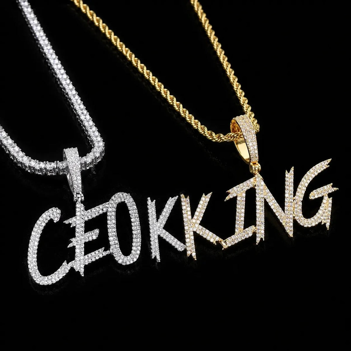 DIY Custom Letter Name Pendant