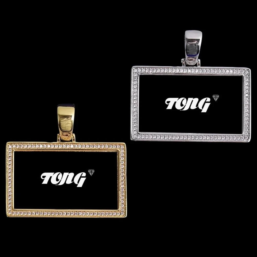 Photo Frame - Rectangular Memory Custom Photo Pendant