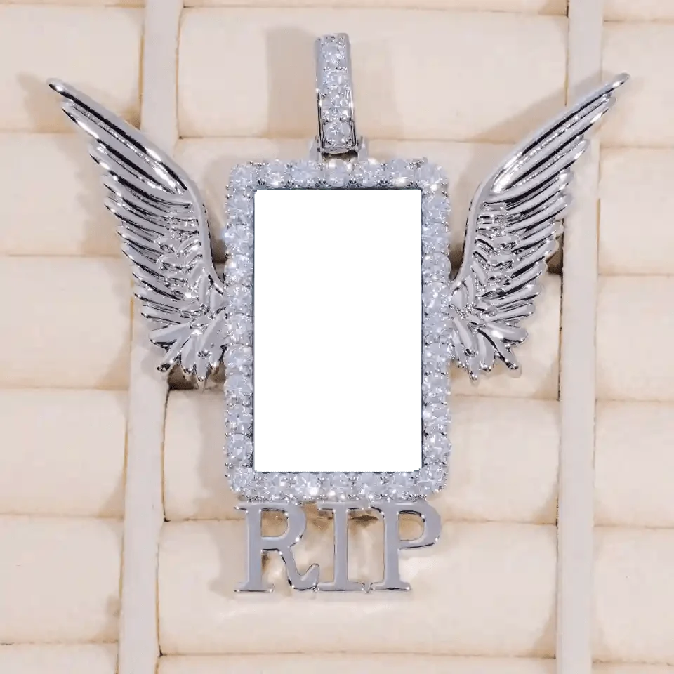 Rip Wing 3D Custom Picture Pendant