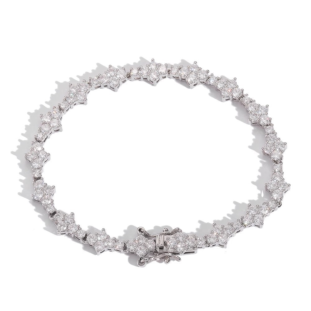Thorn Micropaved Tennis Bracelet