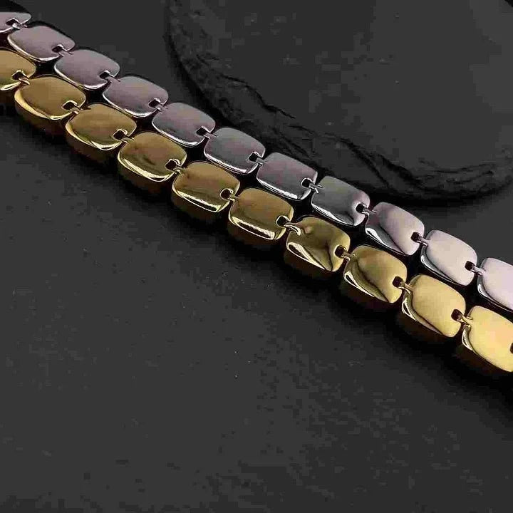 12Mm Glacier Clustered Tennis Bracelet