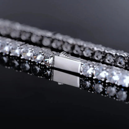 Tennis Bracelet in 18k Gold - 5mm