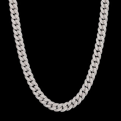 Ice Cuban Link Chain/Bracelet - 8mm