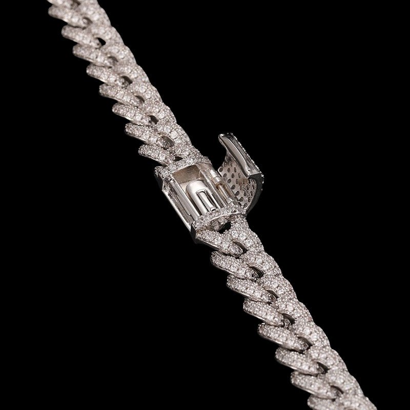 Ice Cuban Link Chain/Bracelet - 8mm