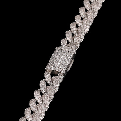 Ice Cuban Link Chain/Bracelet - 8mm