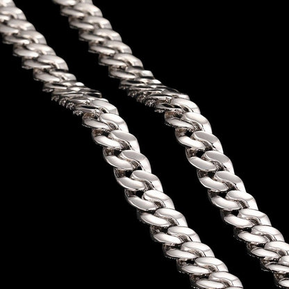 Ice Cuban Link Chain/Bracelet - 8mm