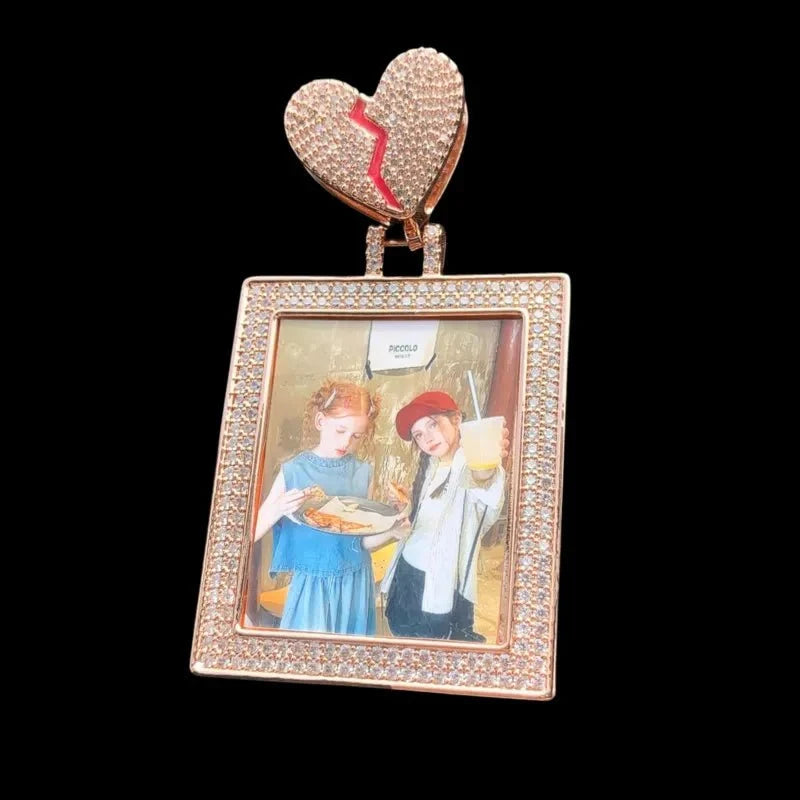3D Customized Photo Card Pendant - 45mm