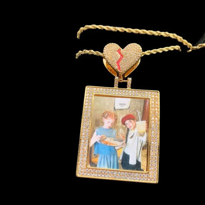 3D Customized Photo Card Pendant - 45mm