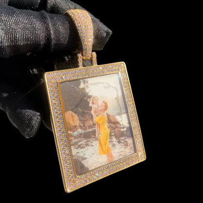 3D Customized Photo Card Pendant - 45mm