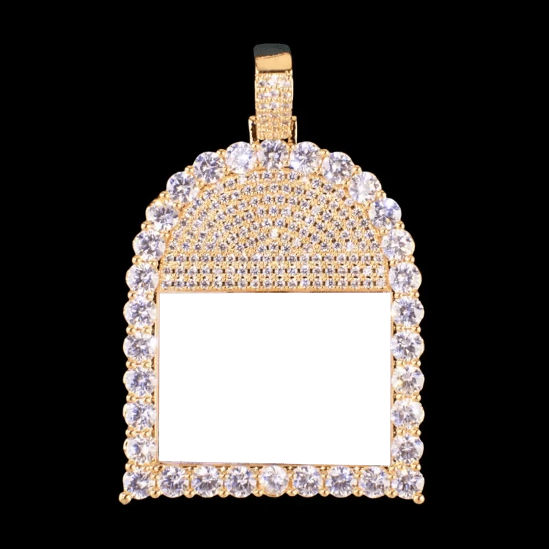 3D Customized Photo Window Pendant - 35mm