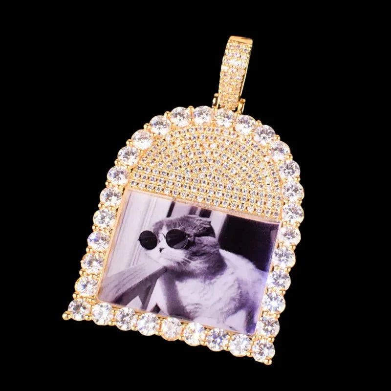 3D Customized Photo Window Pendant - 35mm