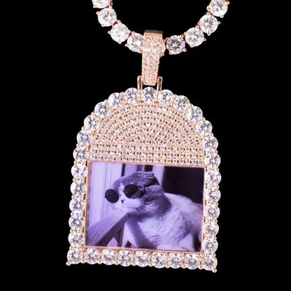 3D Customized Photo Window Pendant - 35mm