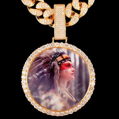 3D Photo Customized Pendant - 70mm