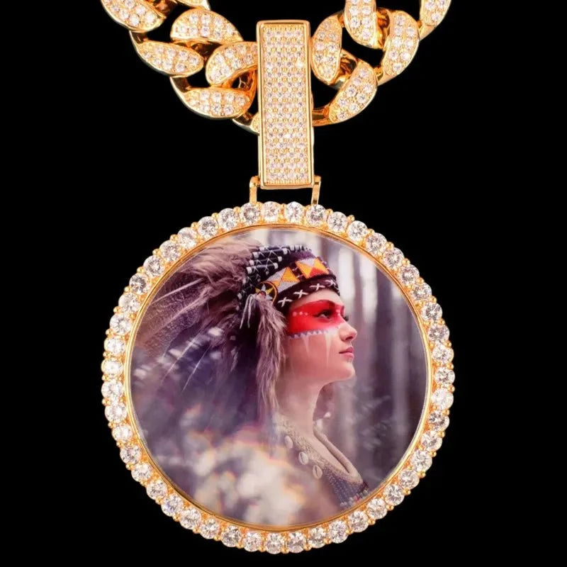 3D Photo Customized Pendant - 70mm