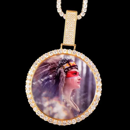 3D Photo Customized Pendant - 70mm