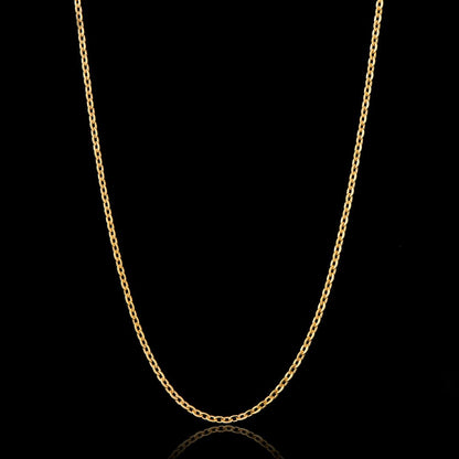 3mm Rolo Chain in Gold