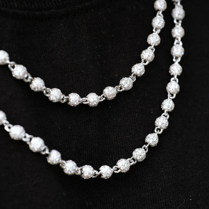 4mm Iced Beads Chain