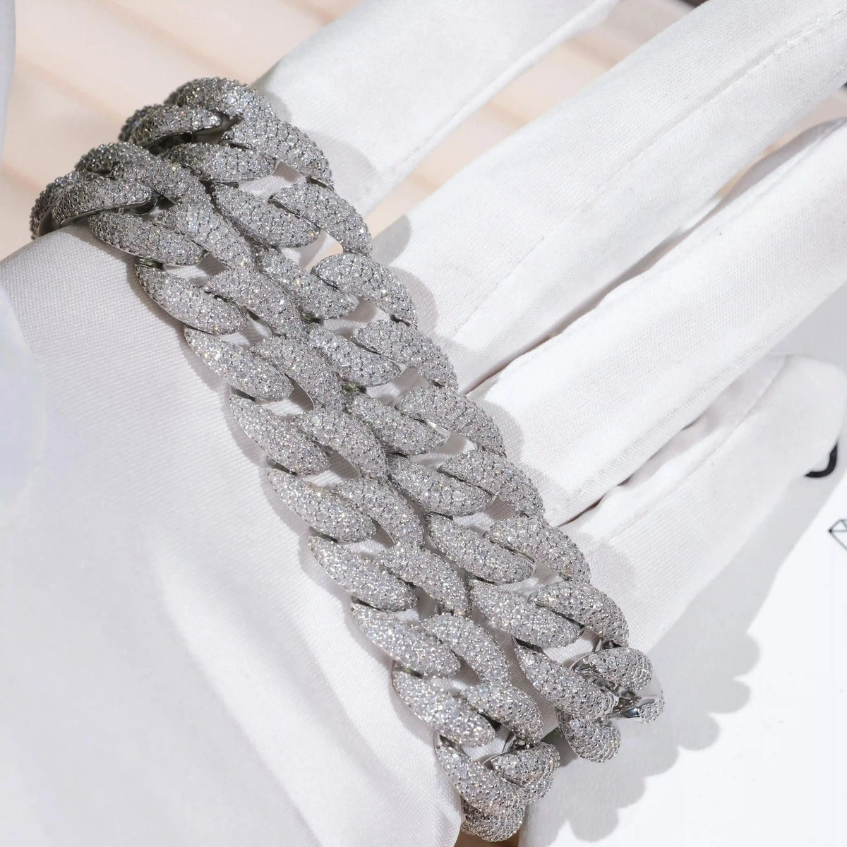 5-Row Iced Cuban Chain - 15mm