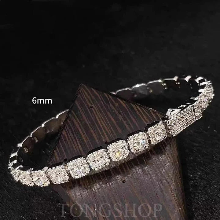 7mm Diamond Rock Candy Bracelet
