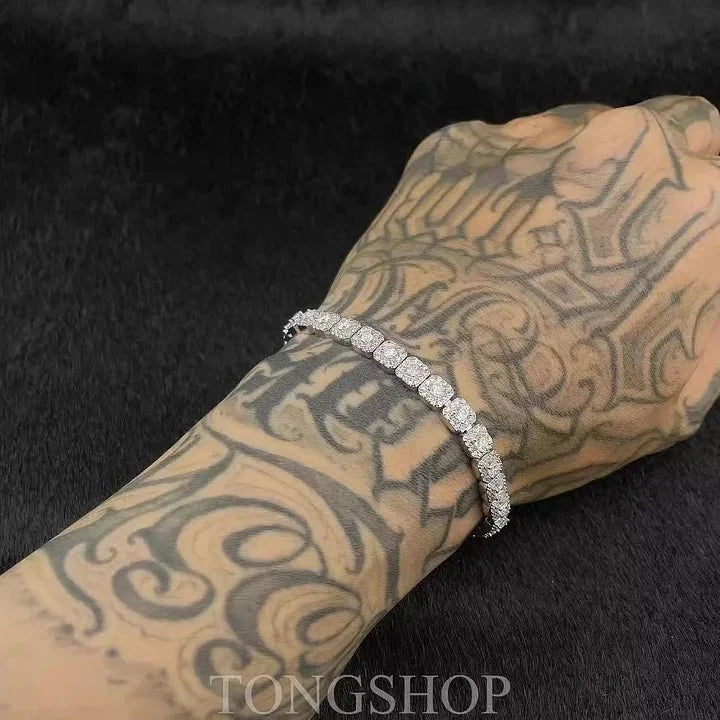 7mm Diamond Rock Candy Bracelet