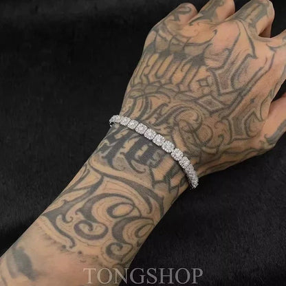 7mm Diamond Rock Candy Bracelet