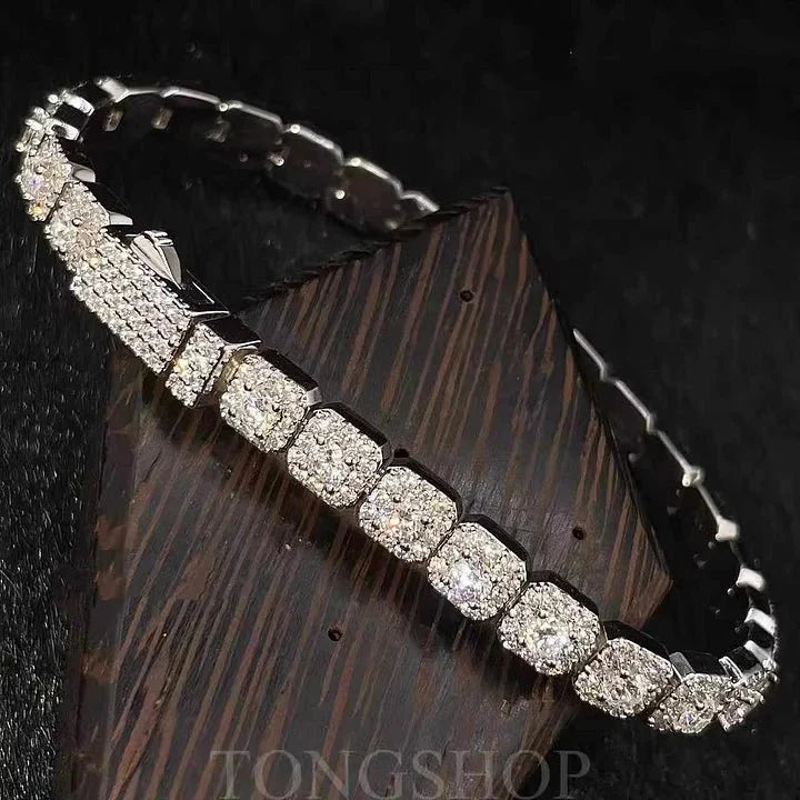 7mm Diamond Rock Candy Bracelet