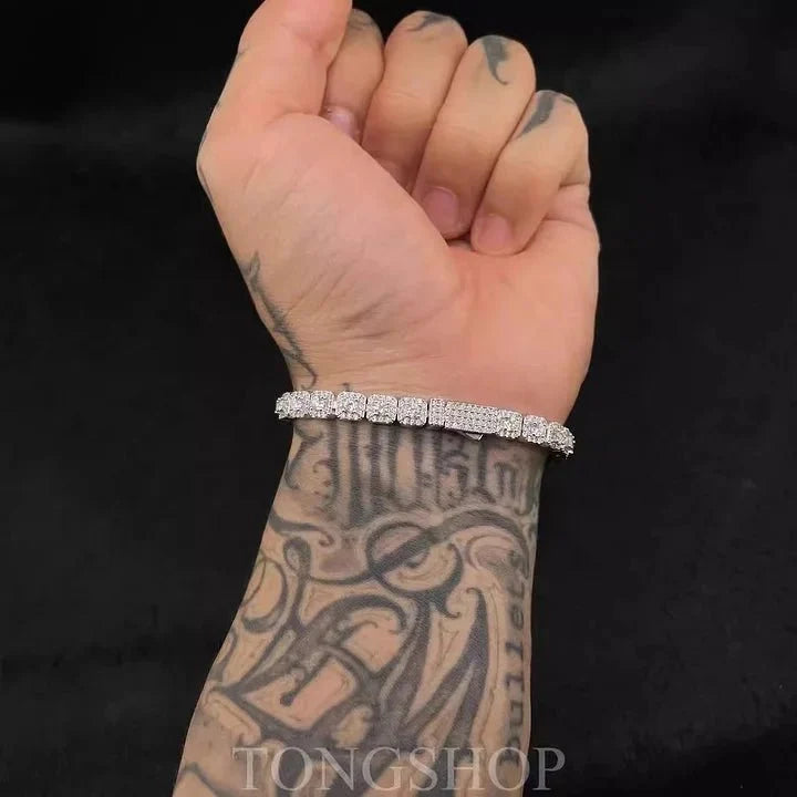 7mm Diamond Rock Candy Bracelet