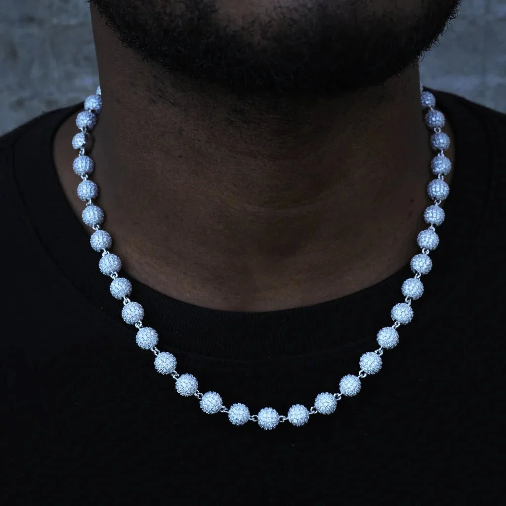 8mm Iced Beads Chain