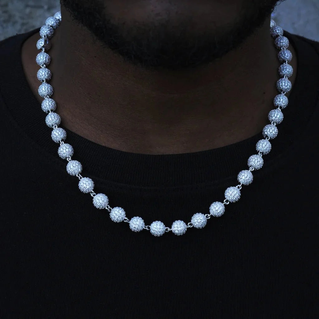 8mm Iced Beads Chain