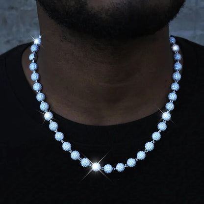 8mm Iced Beads Chain