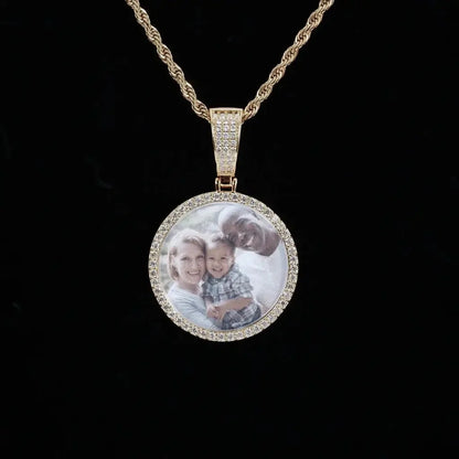Custom Picture Round Pendant Style-1
