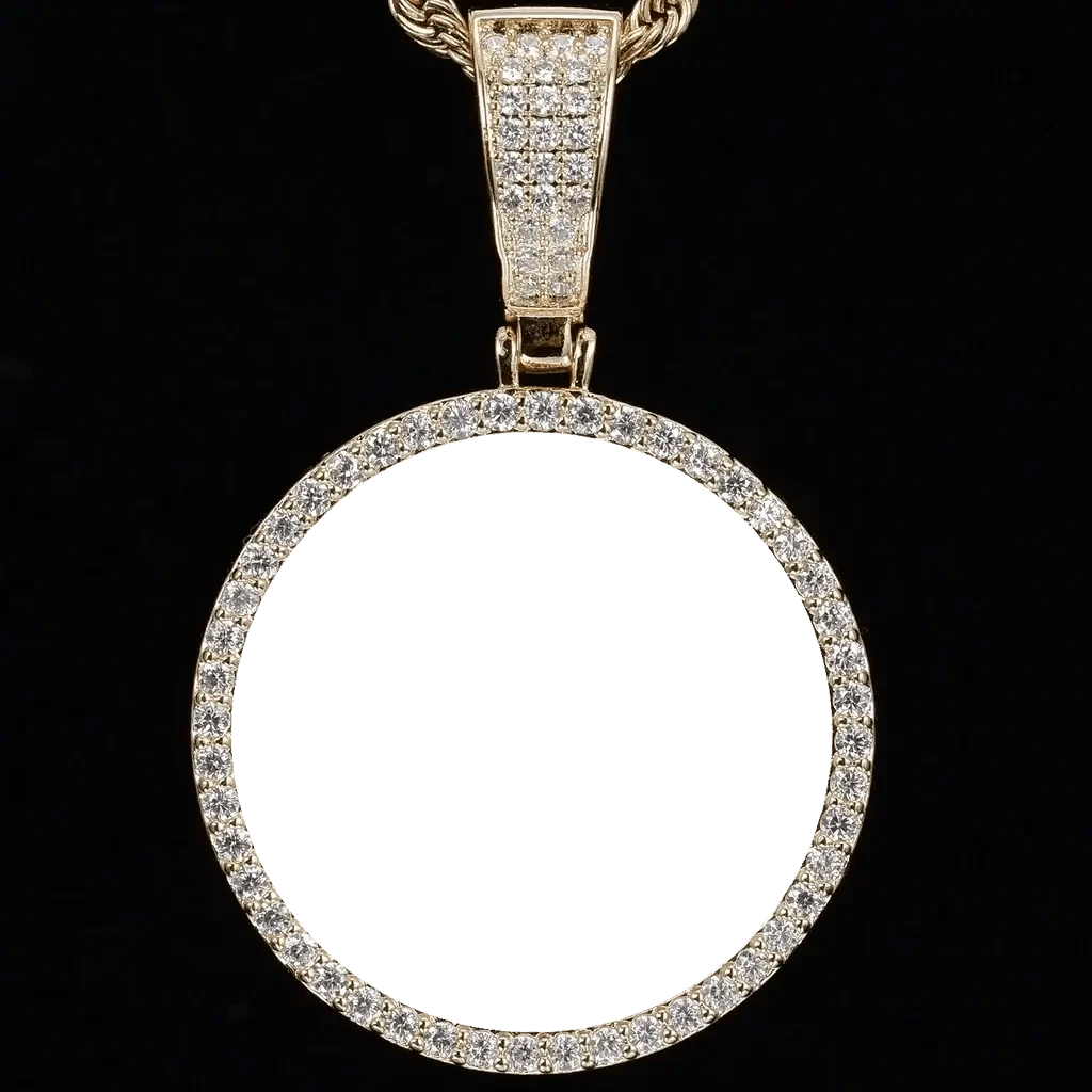 Custom Picture Round Pendant Style-1