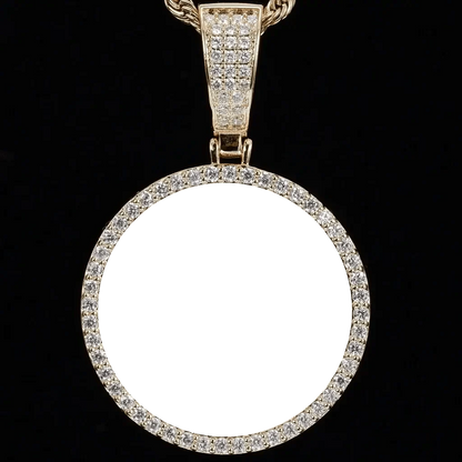 Custom Picture Round Pendant Style-1