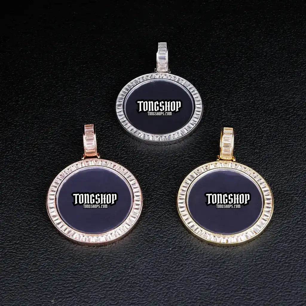 CUSTOM PICTURE ROUND T SQUARE Pendant