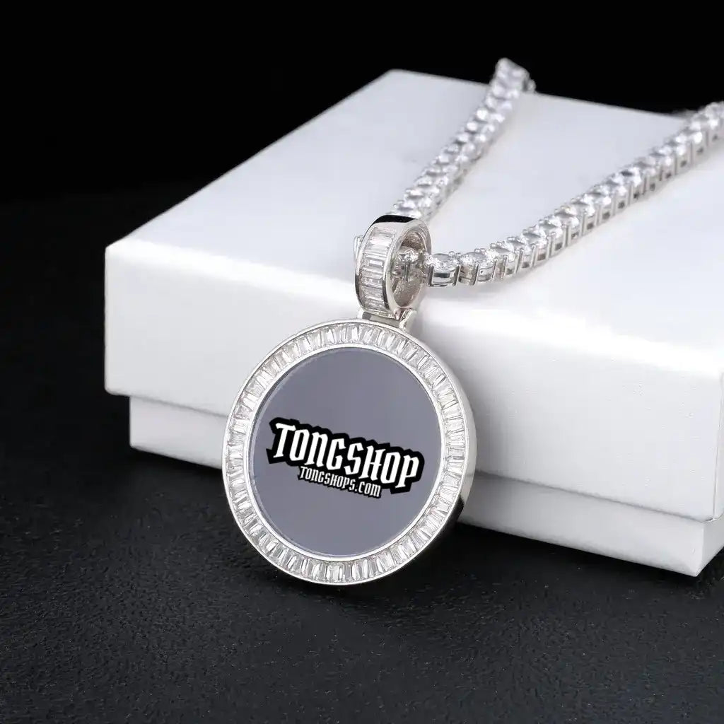 CUSTOM PICTURE ROUND T SQUARE Pendant
