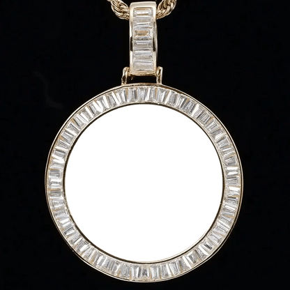 CUSTOM PICTURE ROUND T SQUARE Pendant
