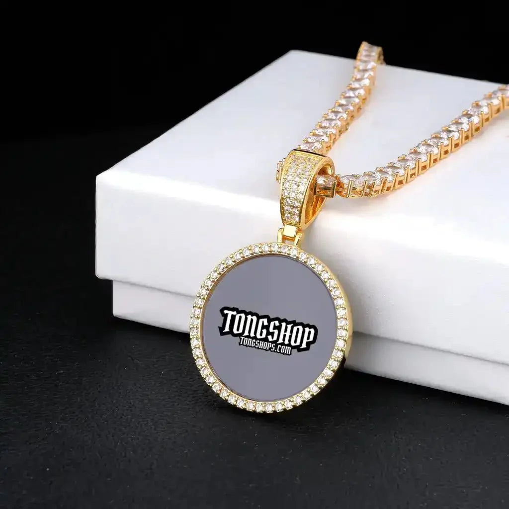 Custom Picture Round Pendant Style-1