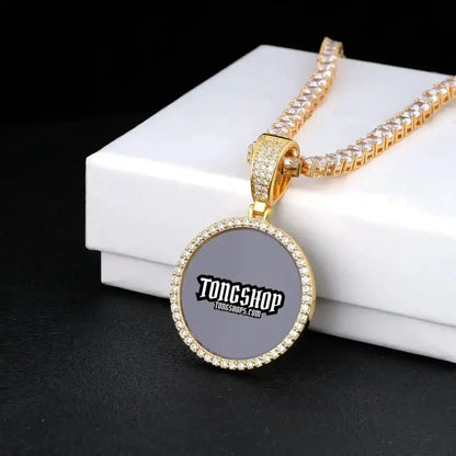 Custom Picture Round Pendant Style-1